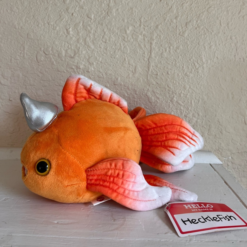 Hecklefish Talking Plush w/Tags The Why Files!! Y Files